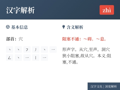 窒怎么读