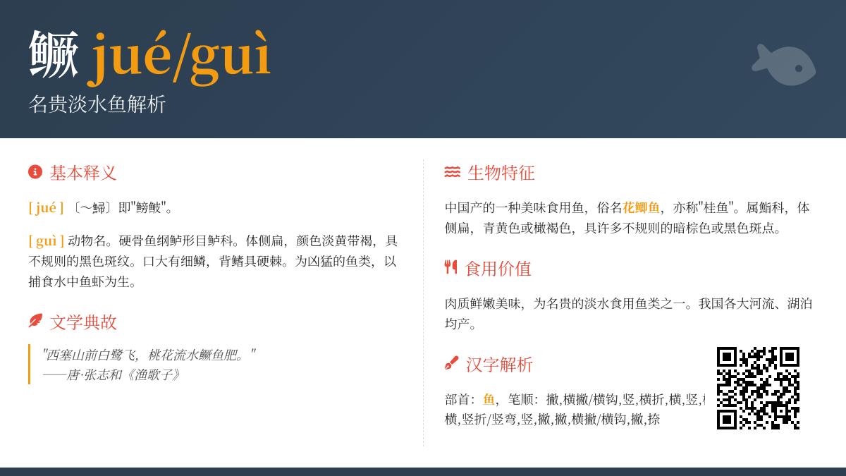 鳜怎么读