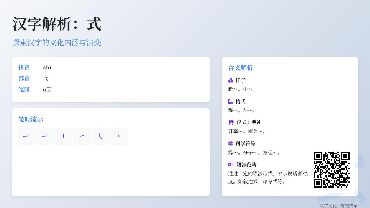 式的拼音