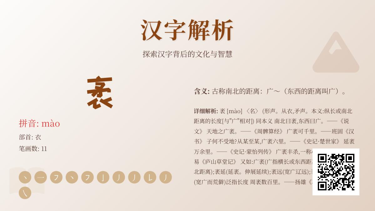 袤字怎么读