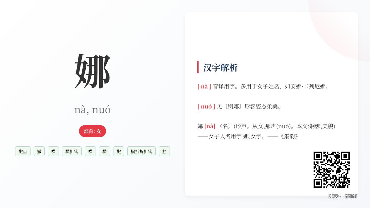 娜的拼音