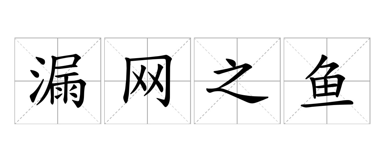 漏网之鱼是什么意思