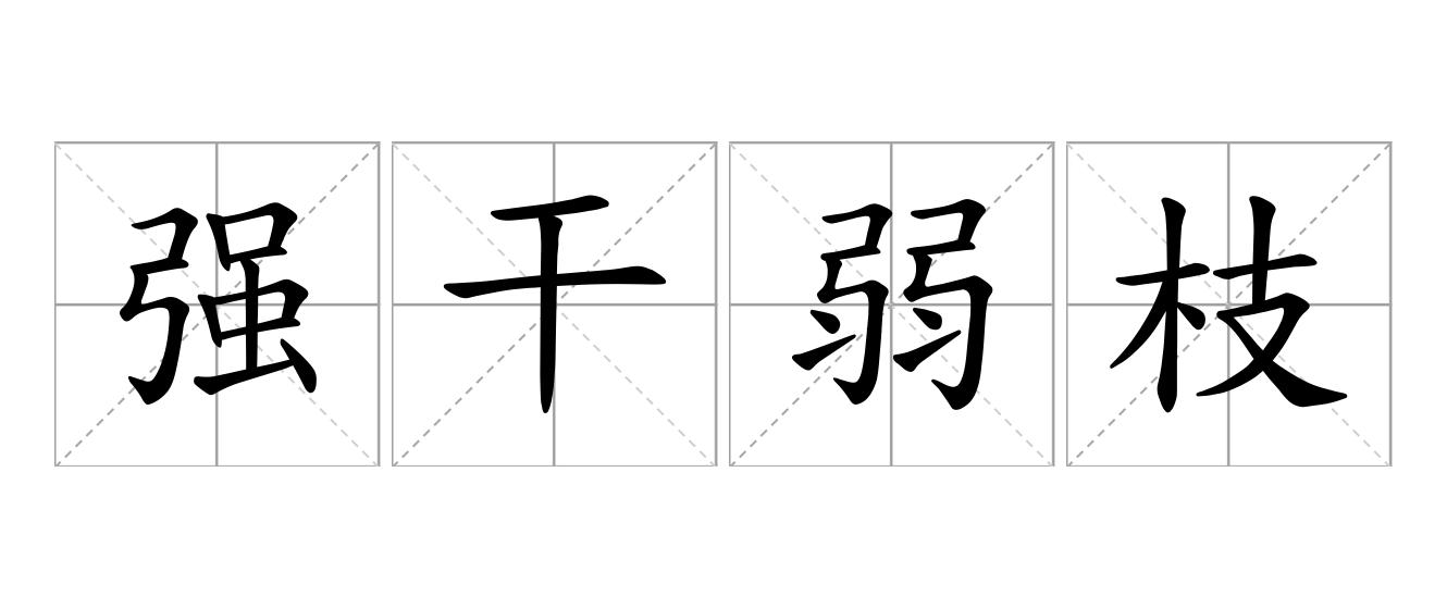 强干弱枝是什么意思