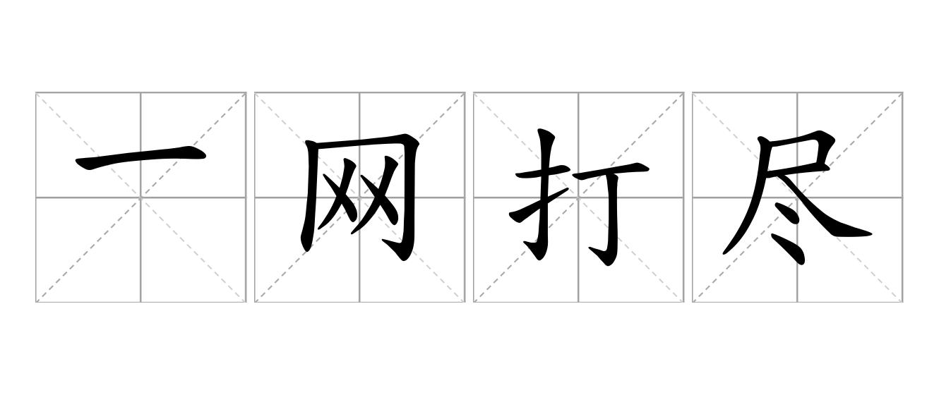 一网打尽是什么意思