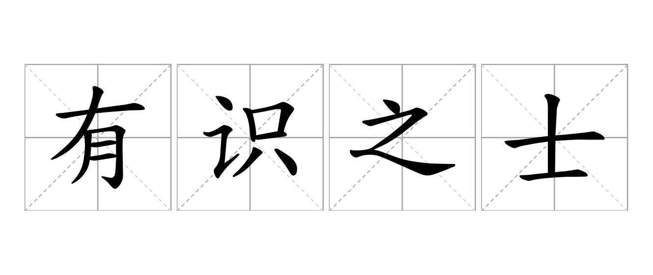 有识之士是什么意思