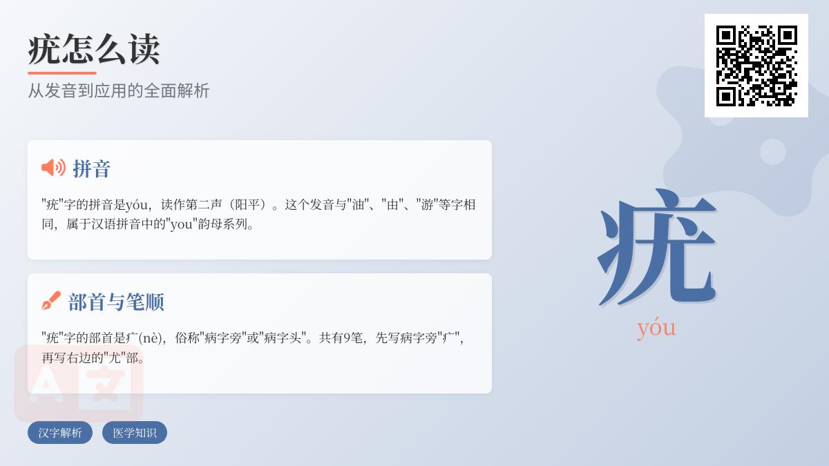 疣的正确读音是什么 5个关键知识点帮你全面掌握疣的发音与含义