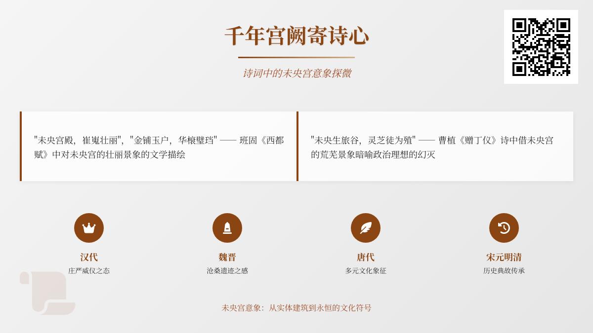 千年诗韵中的未央宫意象探秘 关于这座历史名殿的50首经典诗词赏析