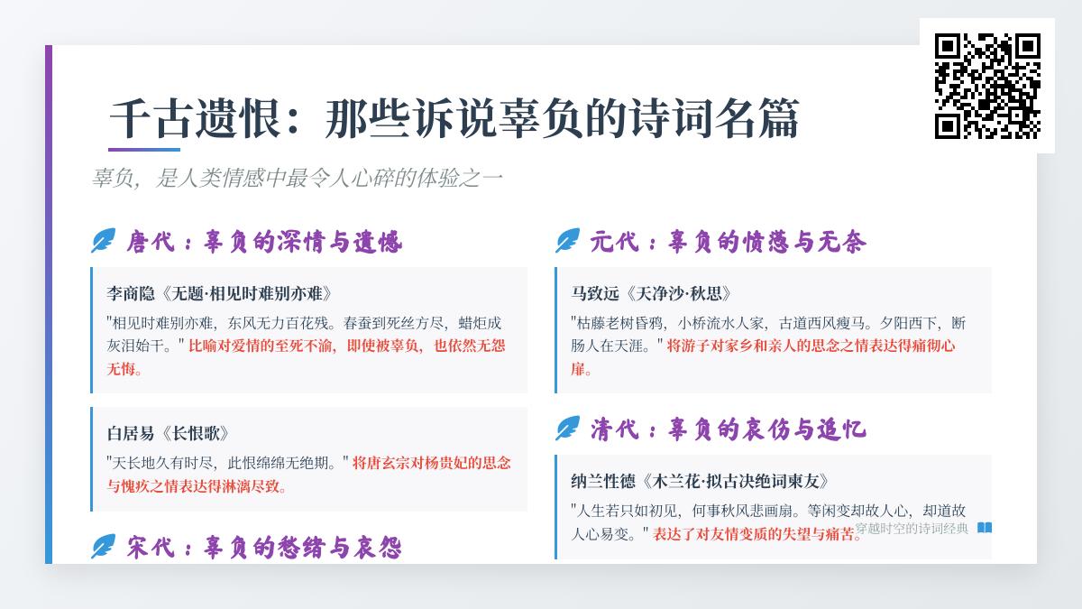 描写辜负的诗词