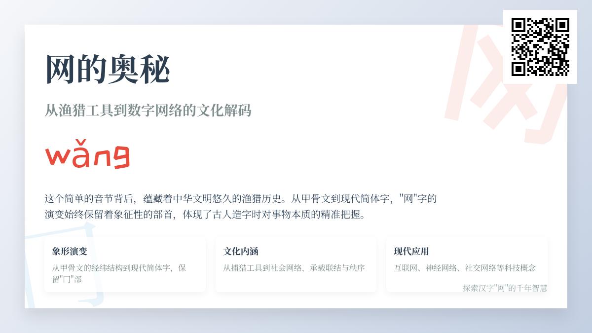 网字解析 从拼音笔顺到渔网互联网的千年演变与10个实用成语