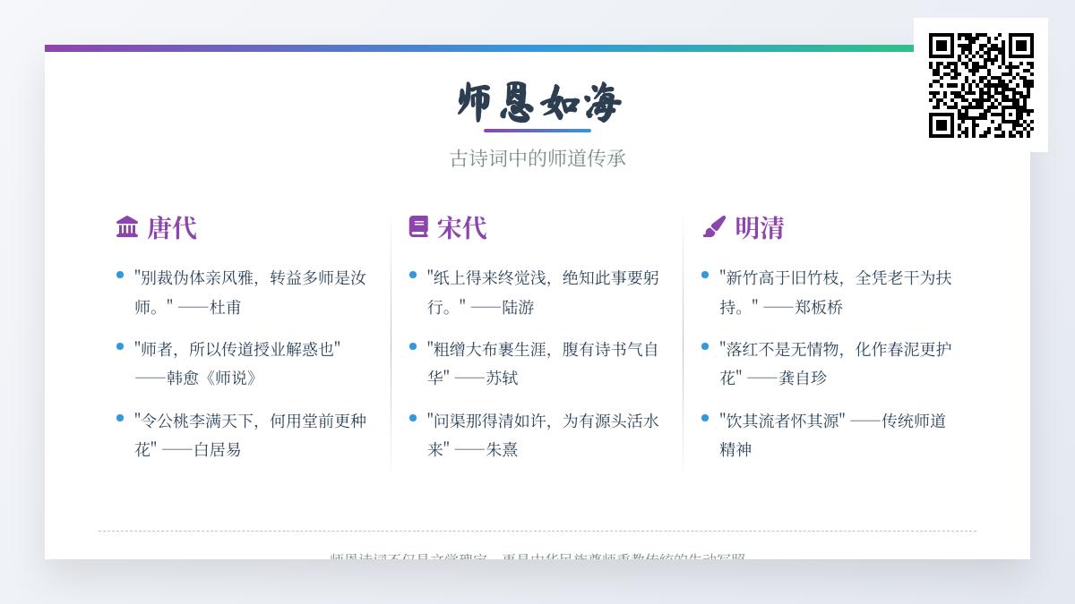 10首关于师恩的古诗词 感受千年师道传承中的师生情谊