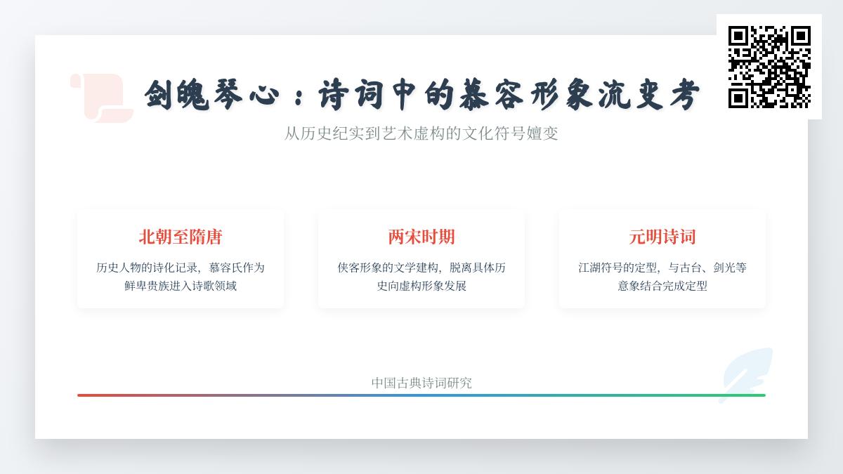 历代诗词中的慕容形象演变：从历史人物到江湖符号的文学之旅