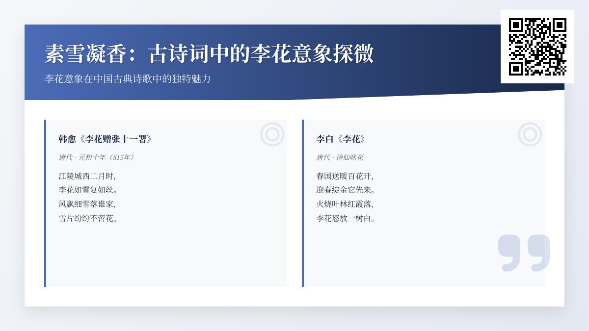 历代诗人如何用李花表达高洁品格 探寻古诗词中的李花意象与经典诗句